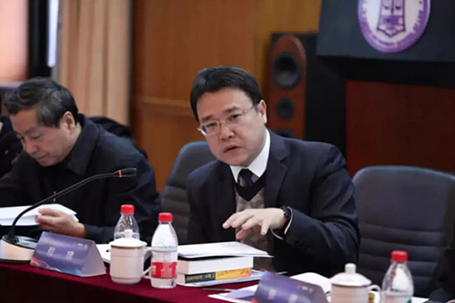 清華大學法學院教授、院黨委副書記程嘯發(fā)表主旨演講